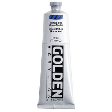 Golden Akrilik HB PHTH.BLUE (GRN SH.) 148 ML