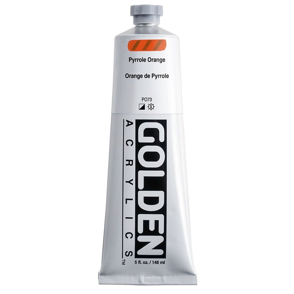 Golden Akrilik HB PYRROLE ORANGE 148 ML