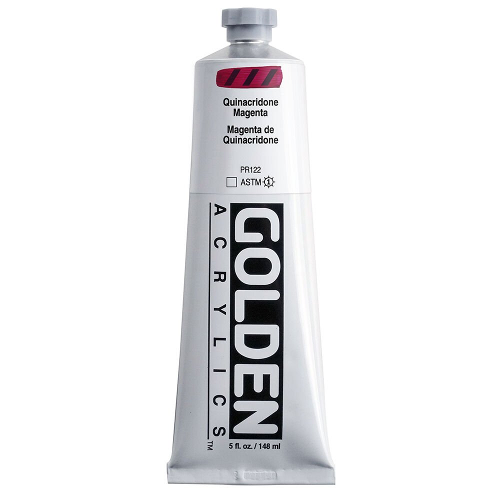 Golden Akrilik HB QUINACRIDONE MAGENTA 148 ML