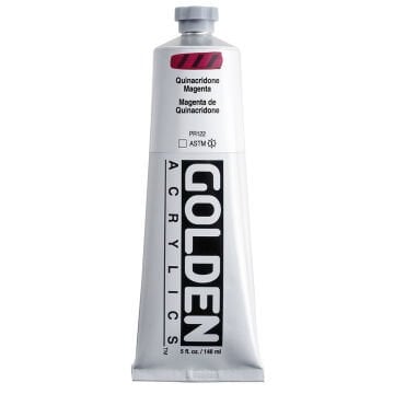 Golden Akrilik HB QUINACRIDONE MAGENTA 148 ML