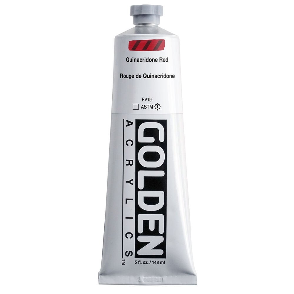 Golden Akrilik HB QUINACRIDONE RED 148 ML