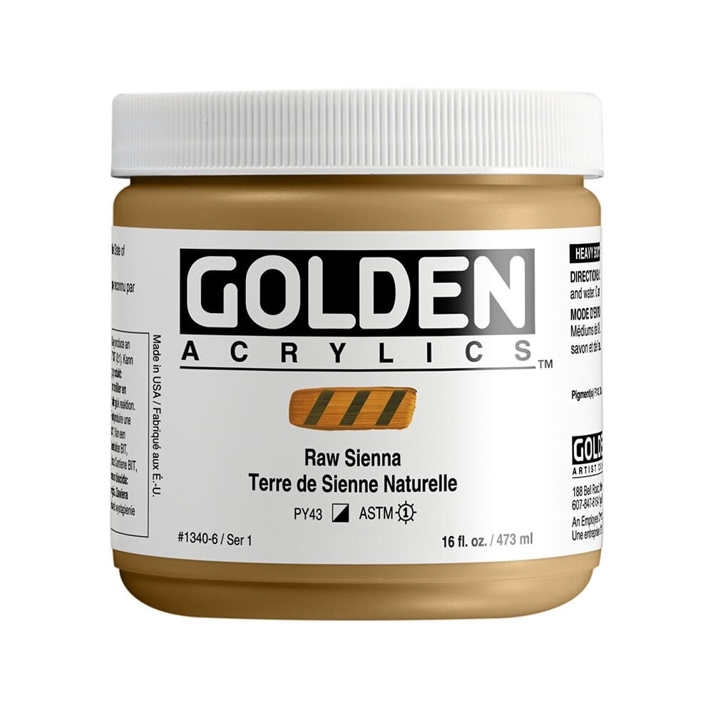 Golden Akrilik HB RAW SIENNA 473 ML