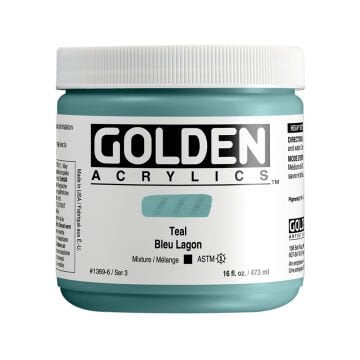Golden Akrilik HB TEAL 473 ML