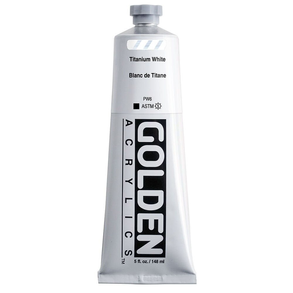 Golden Akrilik HB TITANIUM WHITE 148 ML