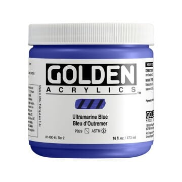 Golden Akrilik HB ULTRAMARINE BLUE 473 ML