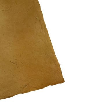 Tiryakiart Aharsız El Yapımı Asitsiz Nepal Kağıdı 50x70 cm 63 Brown Ochre