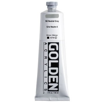 Golden Akrilik HB N6 NEUTRAL GRAY 148 ML