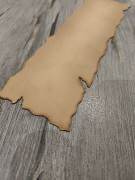 Kağıt Atölyesi 300 gr Ayraç Naturel 5x16 cm Küçük