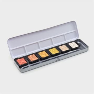 Finetec 6'lı Yaldız Sulu Boya Seti FO600