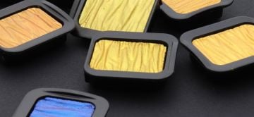 Finetec 6'lı Yaldız Sulu Boya Seti FO600