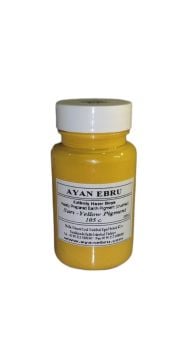 Ayan Ebru Ezilmiş Hazır Boya 105 cc Sarı Pigment