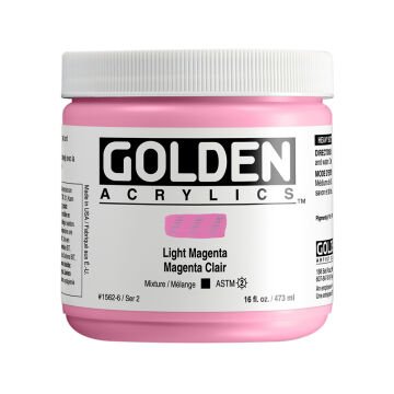 Golden Akrilik HB LIGHT MAGENTA 473 ML