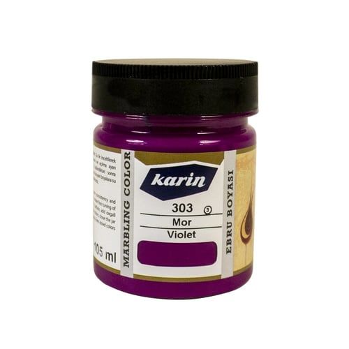 Karin Ebru Boyası 105 ml 303 Mor